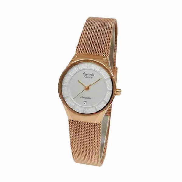 Alexandre Christie AC 8331 Rosegold White LDBRGSL